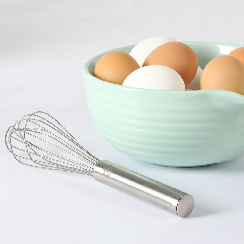 Martha Stewart Richburn 8.5" Stainless Steel Balloon Whisk - Satin Finish - Tie Card