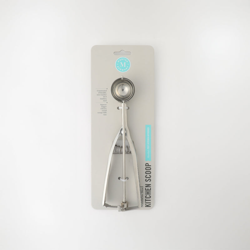 Martha Stewart Richburn 1.5" Stainless Steel Kitchen Scoop - Tie Card