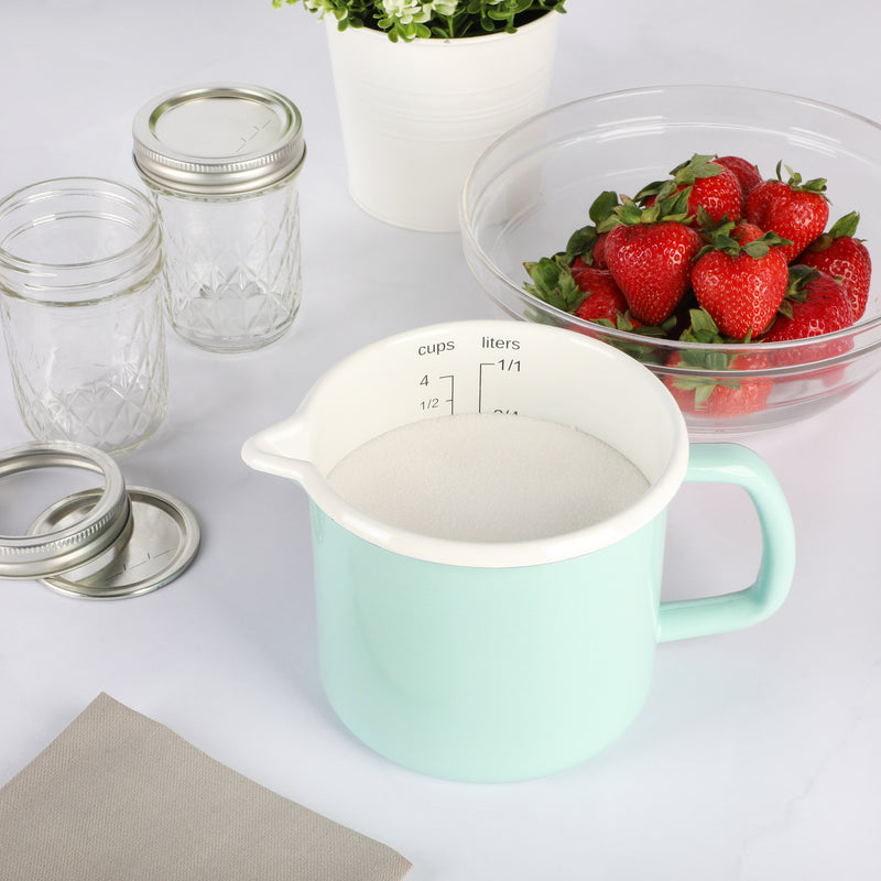 Martha Stewart Thayer Enamel on Steel 4 Cup Measuring Cup - O/S - Hang Tag