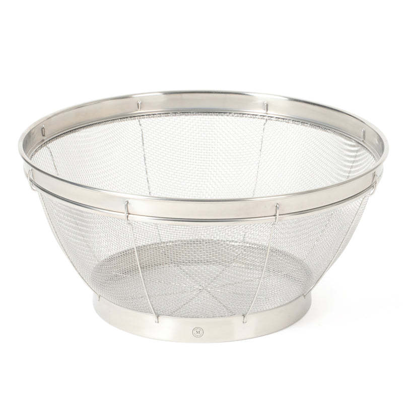 Martha Stewart Covello 2pc Stainless Steel Mesh Colander Set - Hang Tag