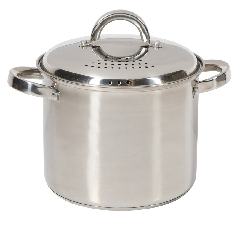 Oster Sangerfield 5qt Stainless Steel Pasta Pot w/ Steamer & Strainer Lid - Gift Box