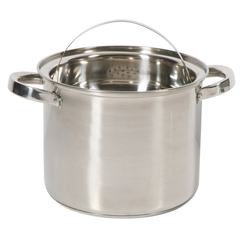 Oster Sangerfield 5qt Stainless Steel Pasta Pot w/ Steamer & Strainer Lid - Gift Box