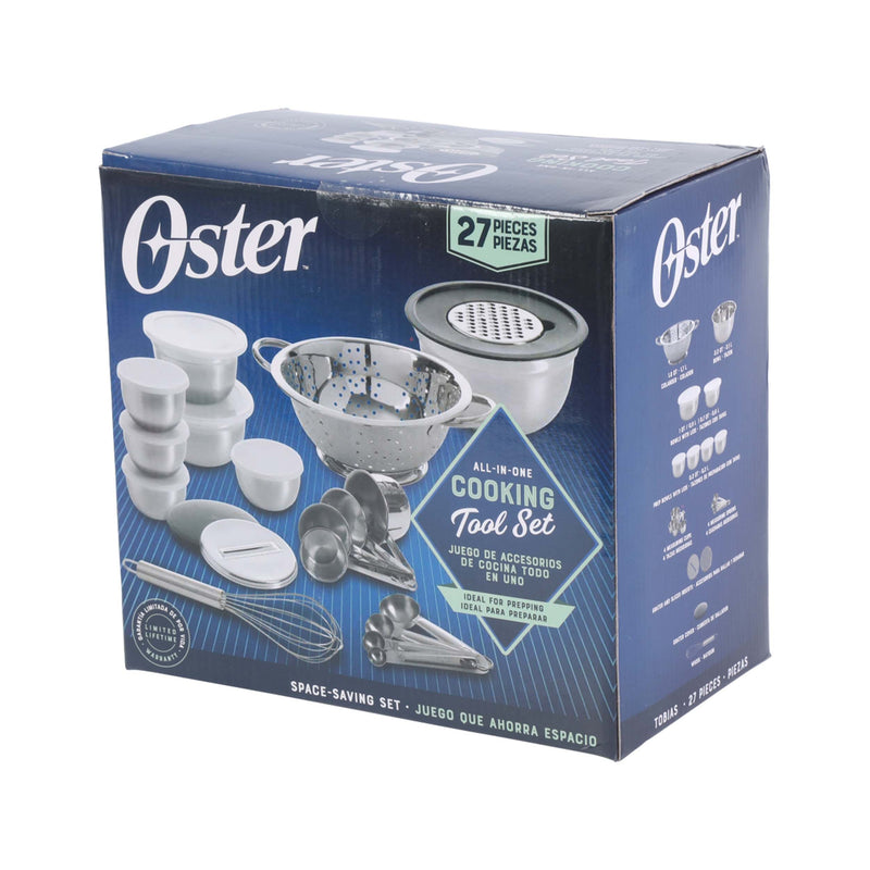 Oster Tobias 27pc Stainless Steel Gadgets and Measuring Set - Gift Box