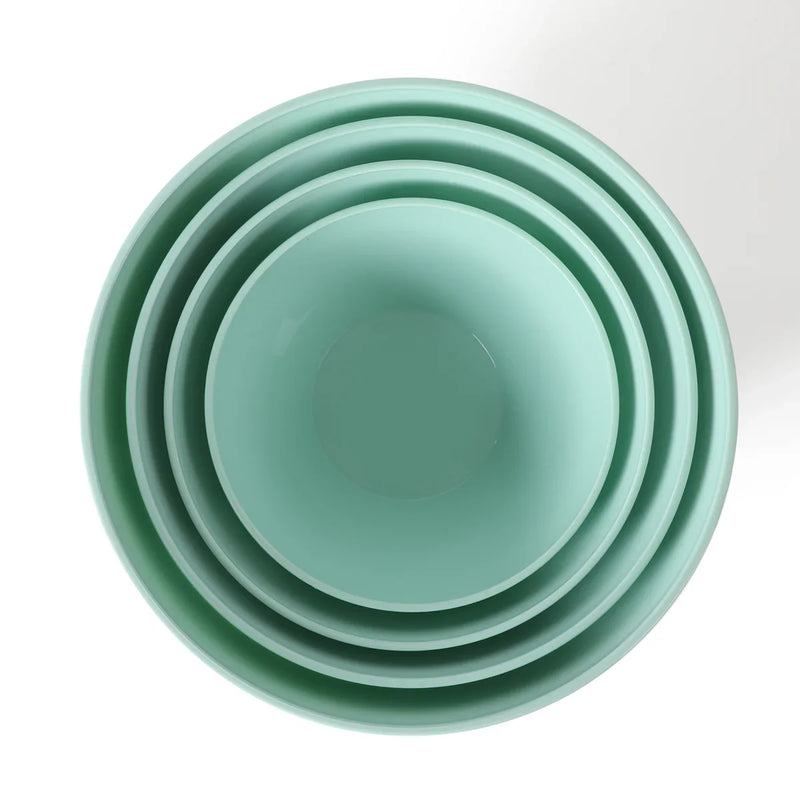 Martha Stewart Hoyt 8pc Mixing Bowl Set w/ Lid- Round - Martha Blue - PP & LLPE - Gift Box