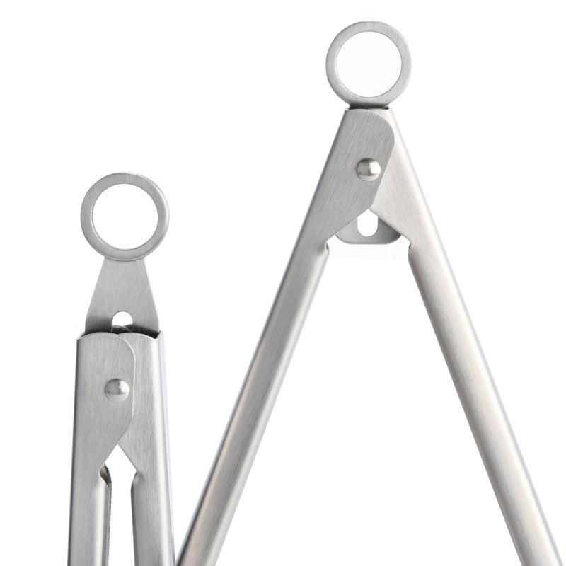 Babish 2pc 12" & 9" Stainless Steel Tong Set - GBX w/ Remailer