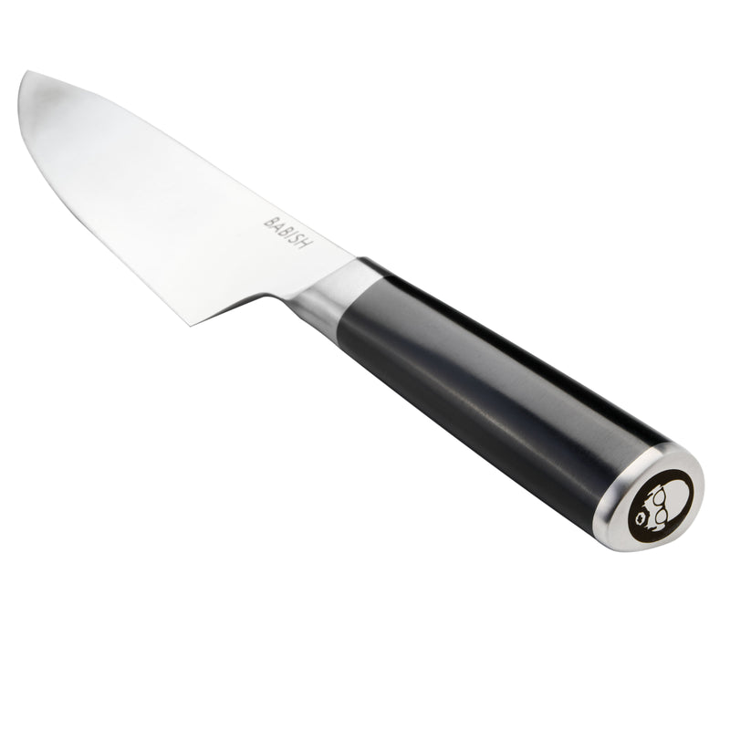 Babish 8" German Steel Chef Knife - ABS Handle - Stainless Steel - Gift Box w/ Remailer
