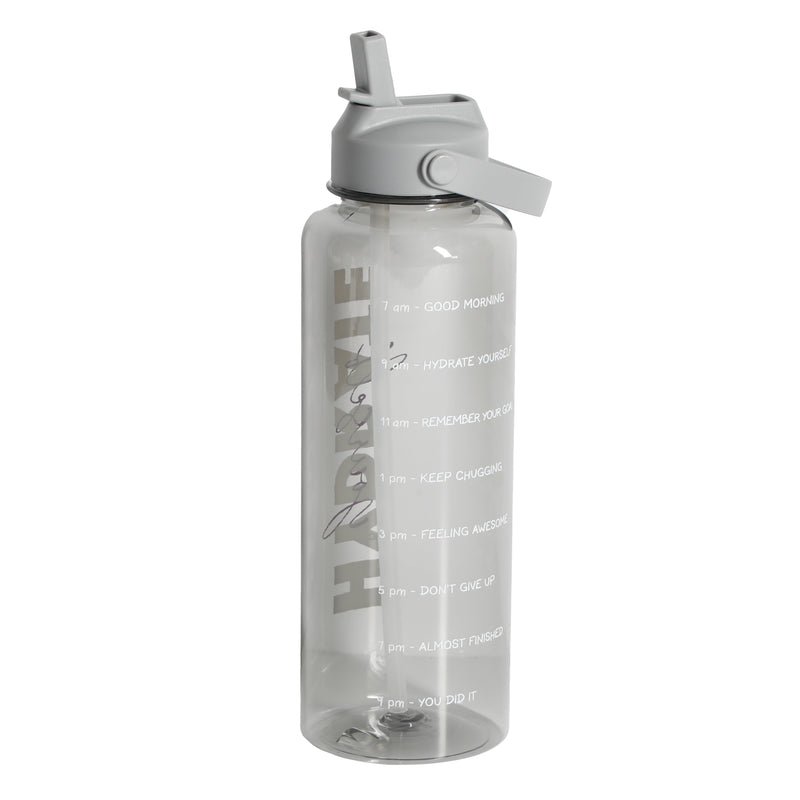 Gibson Home Breuer 50oz Water Bottle w/ AS Lid & Handle - 2 Assorted Colors - Clear - Tritan / AS Plastic - Open Stock