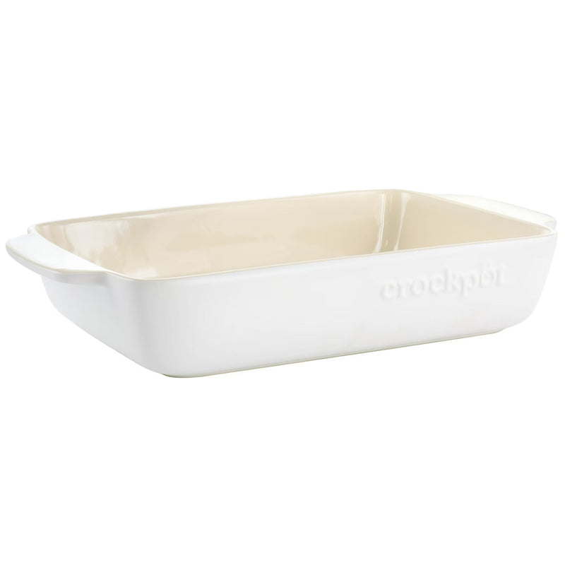 Crock-Pot Artisan 4qt Bakeware - Rectangle - Stoneware - O/S - Color Sleeve