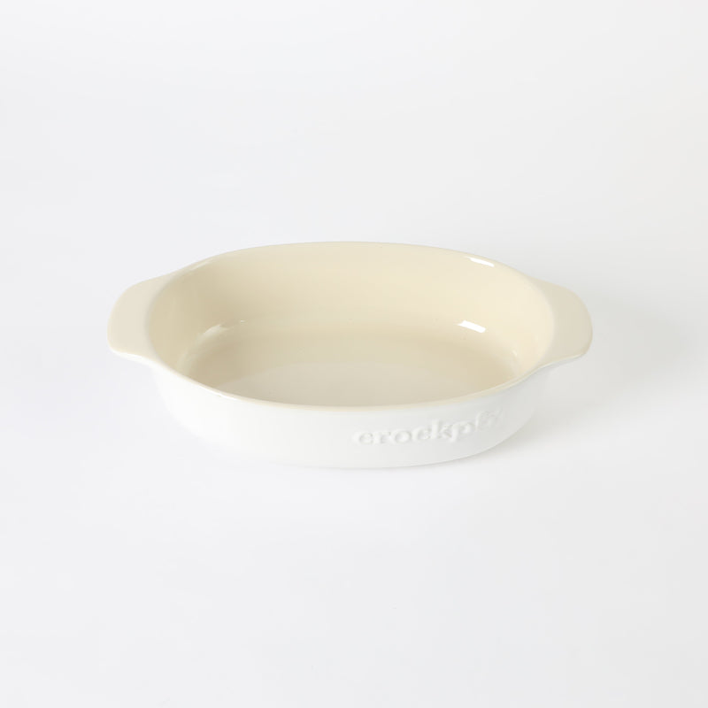 Crock-Pot Artisan 2.5qt Bakeware - Oval - Stoneware - O/S - Color Sleeve