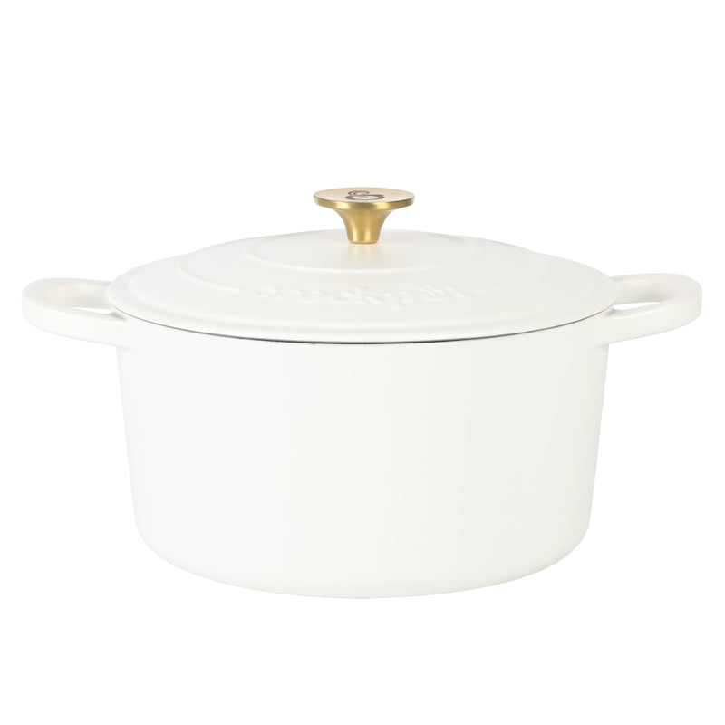 Crock-Pot Artisan 5qt Enamel Cast Iron Dutch Oven w/ Lid - Round - Gift Box
