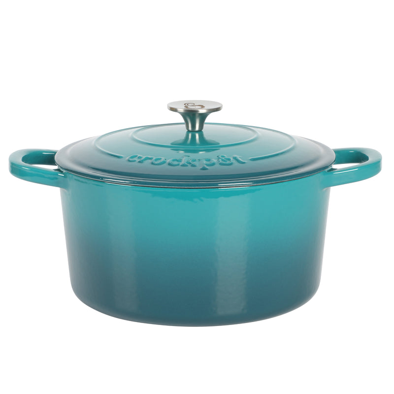 Crock-Pot Artisan 6qt Enamel Cast Iron Dutch Oven w/ Lid - Round - GBX w/ Remailer