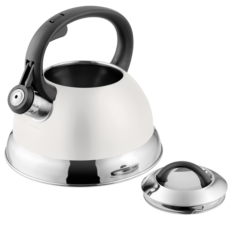 Mr. Coffee Flintshire 1.75qt Stainless Steel Tea Kettle - Nylon Handle - Gift Box