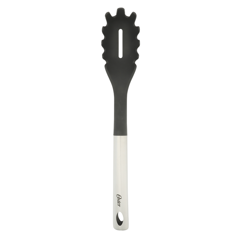 Oster Baldwyn 12pc Cutlery & Gadgets Combo w/ Block - Stainless Steel Handle & Nylon Head Tools - Stainless Steel Cutlery - Gift Box
