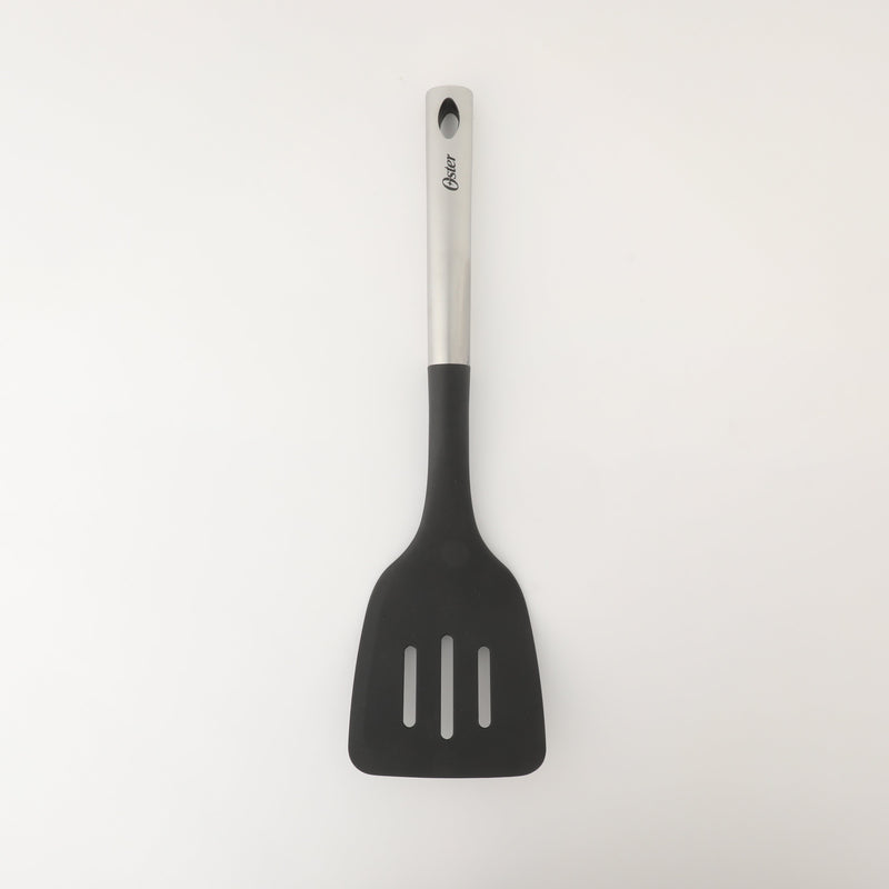 Oster Baldwyn Stainless Steel Slotted Turner - Nylon Head - Tie Card