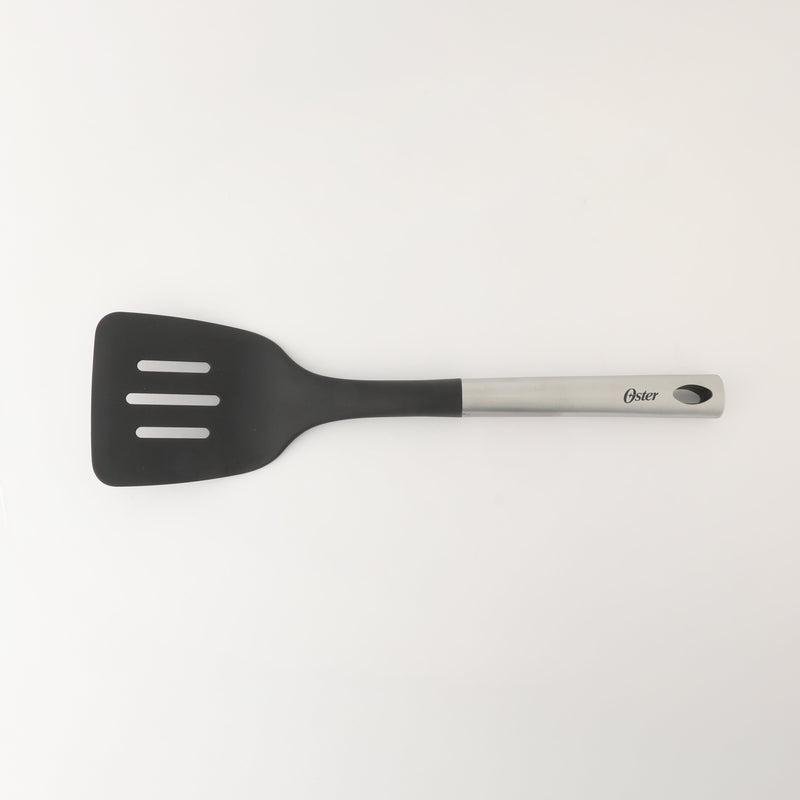 Oster Baldwyn Stainless Steel Slotted Turner - Nylon Head - Tie Card
