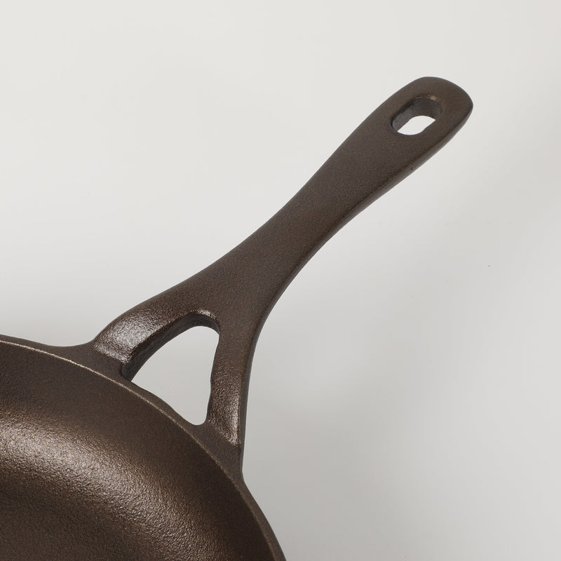 Bloomhouse 10" Preseason Plus Cast Iron Skillet w/ Wooden Trivet - Olive Oil - Gift Box w/ Remailer