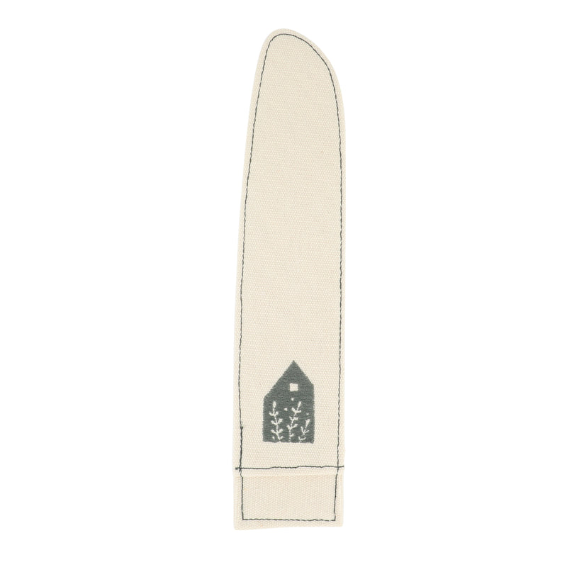 Bloomhouse 8" German Steel Bread Knife - Olive Wood Forged Handle - Stainless Steel - Gift Box w/ Remailer