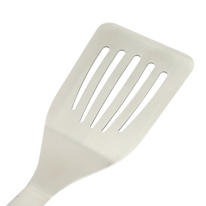 Oster Balincourt 3pc Stainless Steel BBQ Tools - Acacia Wood Handle - Color Sleeve