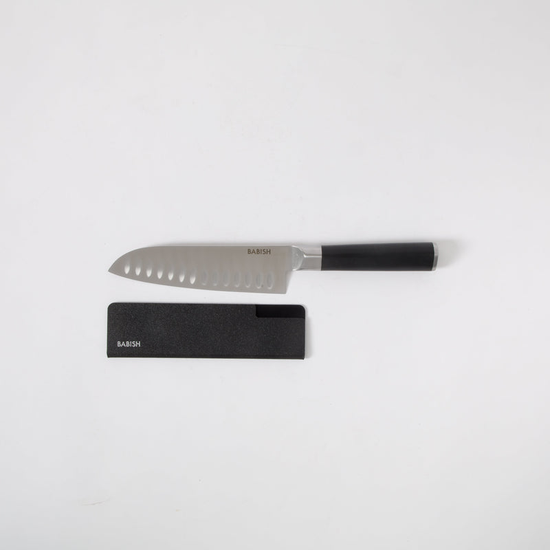 Babish 14pc Stainless Steel Cutlery Set w/ Sheaths - ABS Handle - Remailer