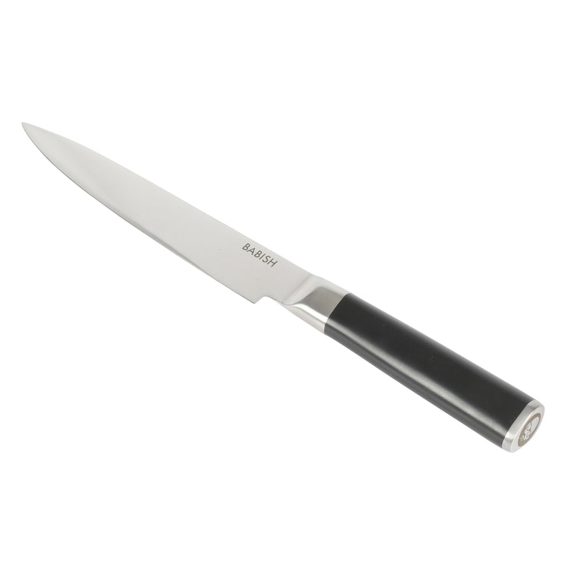 Babish 8" German Steel Carving Knife - Stainless Steel - Gift Box w/ Remailer