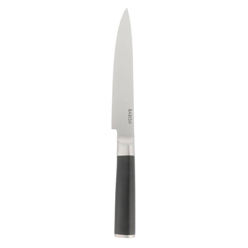Babish 8" German Steel Carving Knife - Stainless Steel - Gift Box w/ Remailer