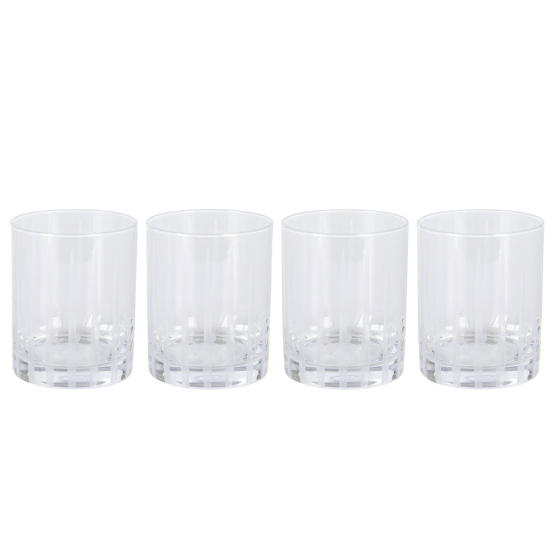 Babish 4pc 13.7oz Glass DOF - Gift Box w/ Factory Remailer
