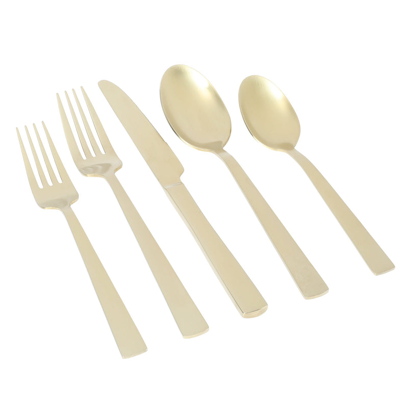 Gibson Elite Earlston 20pc Stainless Steel Flatware Set - Gift Box