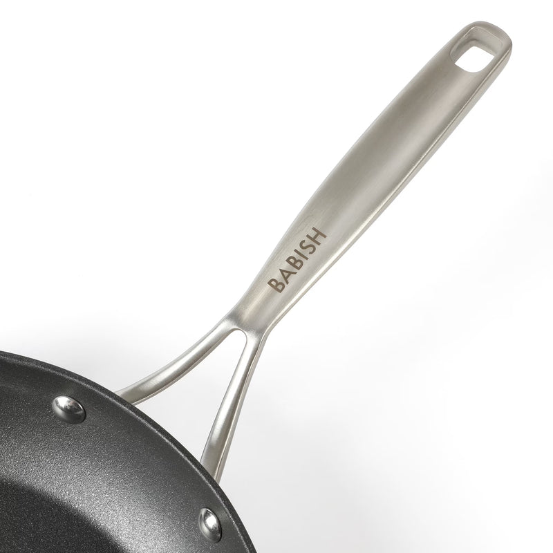 Babish 12" Hard Anodized Aluminum Skillet Pan - Nonstick Int - O/S - Color Sleeve