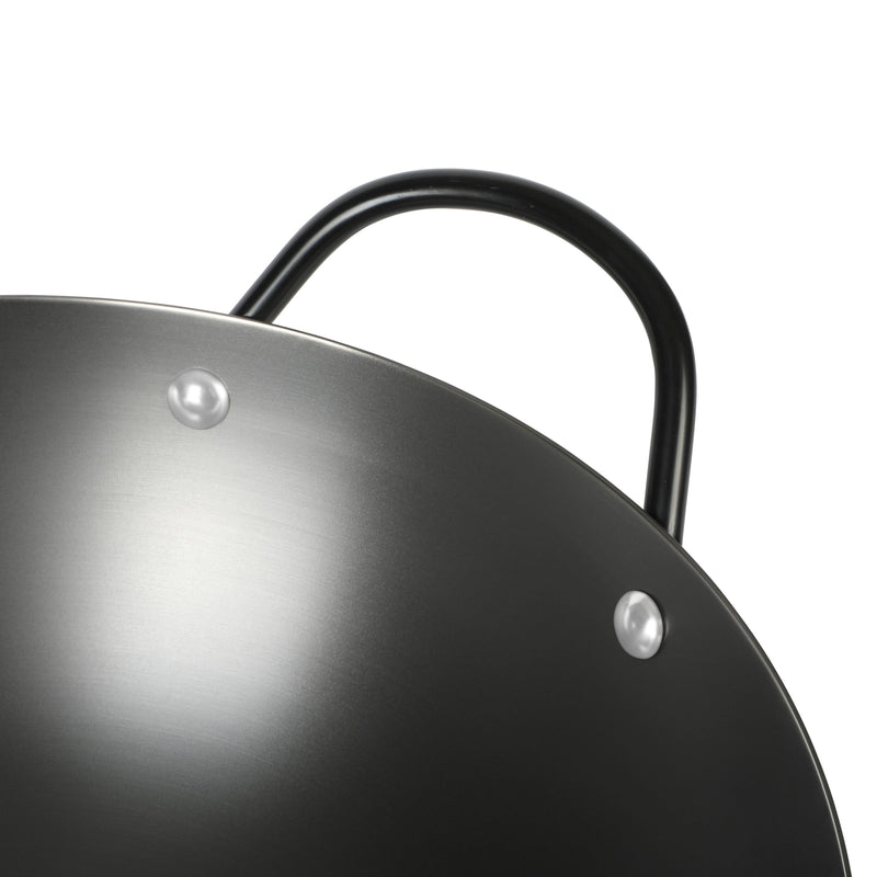 Babish 12.6" Carbon Steel Wok - Color Sleeve
