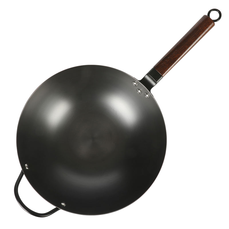 Babish 12.6" Carbon Steel Wok - Color Sleeve