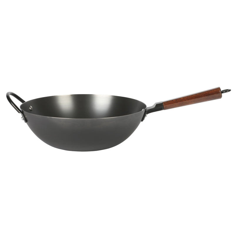 Babish 12.6" Carbon Steel Wok - Color Sleeve