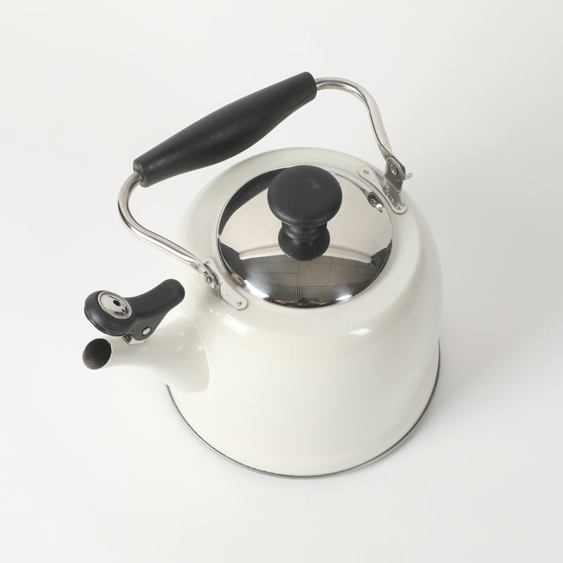 Martha Stewart Everyday Lily Pond 2.2qt Stainless Steel Tea Kettle w/ Lid - Nylon Handle - Encapsulated Base - Color Sleeve