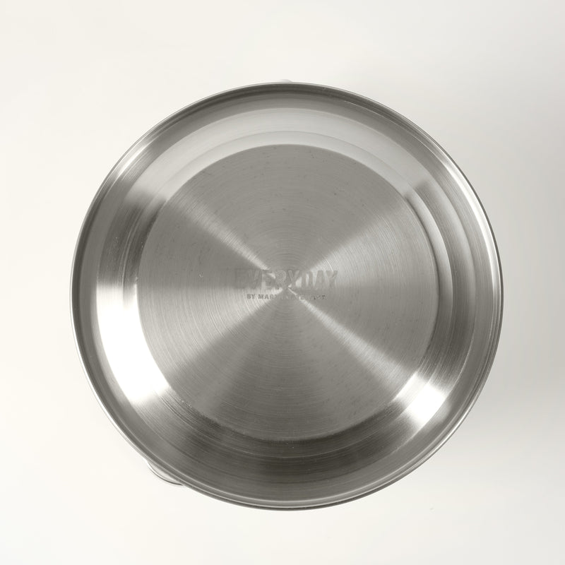 Martha Stewart Everyday Lily Pond 2.2qt Stainless Steel Tea Kettle w/ Lid - Nylon Handle - Encapsulated Base - Color Sleeve