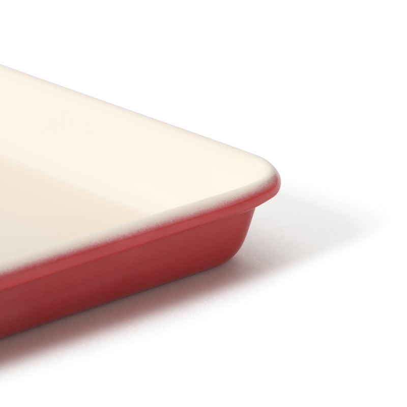 Martha Stewart Gallen 15" x 10" Non-Stick Carbon Steel Cookie Sheet - Color Sleeve (Holiday Package)