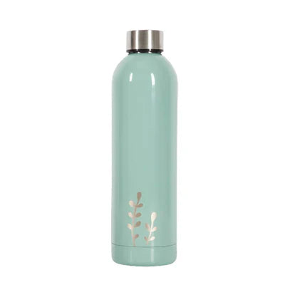 Bloomhouse Lush Forest 2pc 25 oz Stainless Steel Thermal Bottle Set w/ Lid - 2 Assorted Designs - Double Wall - Gift Box w/ Remailer