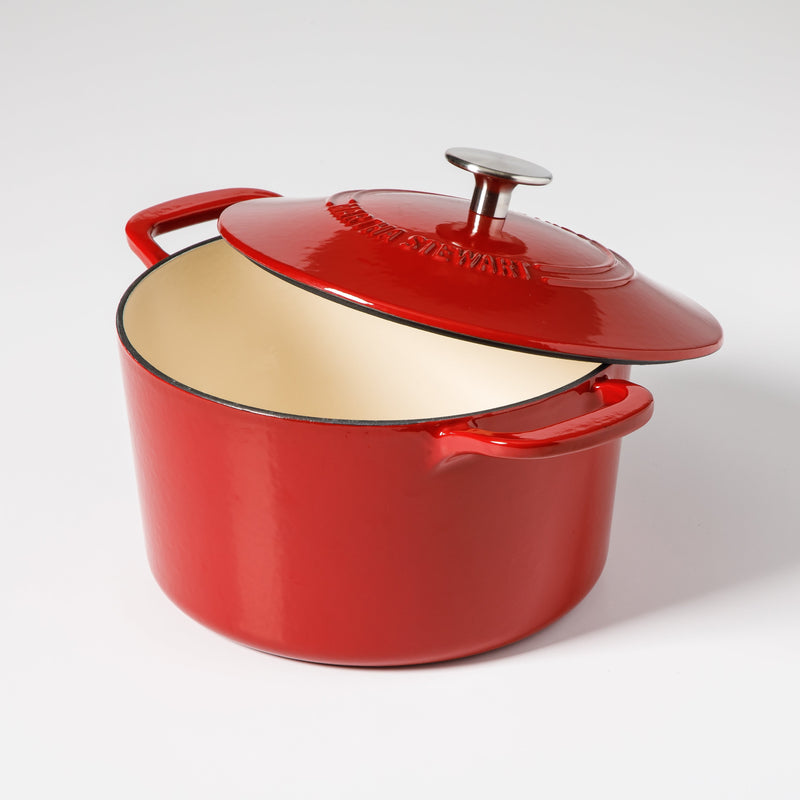Martha Stewart Gatwick 4qt Enamel Cast Iron Dutch Oven w/ Lid - Gift Box