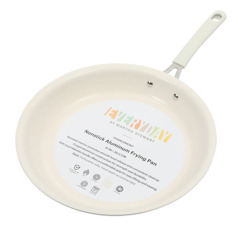 Martha Stewart Everyday 12" Aluminum Ceramic Non-Stick Fry Pan - Remailer