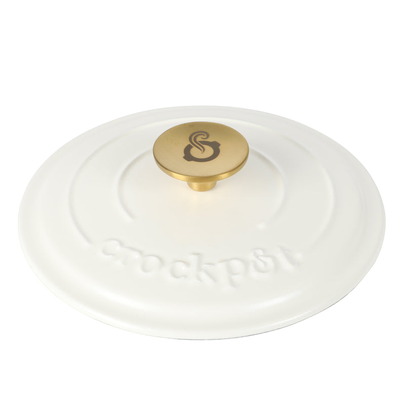 Crock-Pot Artisan 3qt Enamel Cast Iron Saucepan w/ Lid - Round - Gift Box w/ Remailer