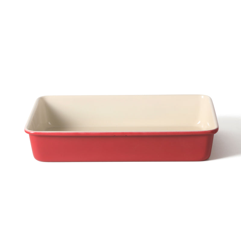 Martha Stewart Gallen 13" x 9" Non-Stick Carbon Steel Baking Pan - Color Sleeve (Holiday Package)