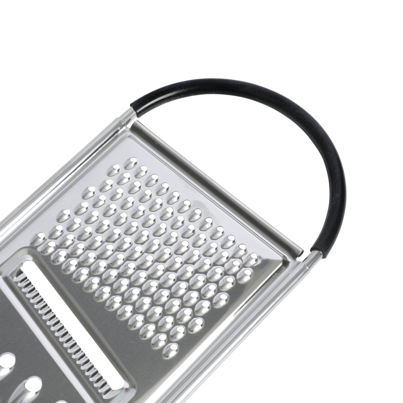 Oster Helmsdale1pc Stainless Steel Flat Grater - Silicone Anti-Slip Handle -Tie Card