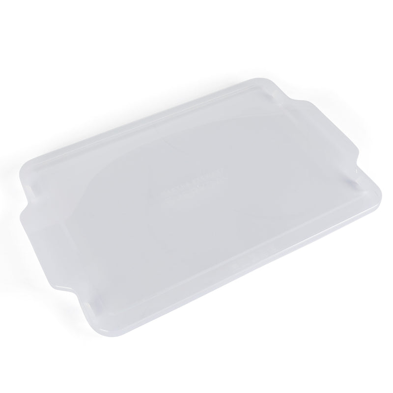 Martha Stewart Everyday Tilden 9" x 13" Baker w/ PP Lid - Two-Tone - Rectangle - Solid Color - Stoneware - Color Sleeve W/ Rm