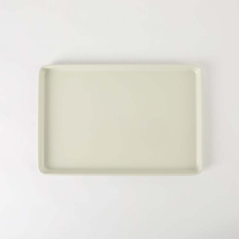 Martha Stewart Everyday 17" x 11" Color Bake Carbon Steel Cookie Sheet - Linen Exterior & Off White Nonstick Interior - Color Label