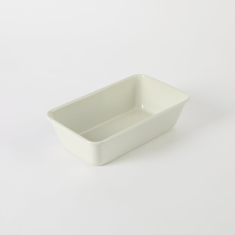 Martha Stewart Everyday Color Bake 9'' x 5" Carbon Steel Loaf Pan - Linen - Off White Nonstick Interior - Color Label