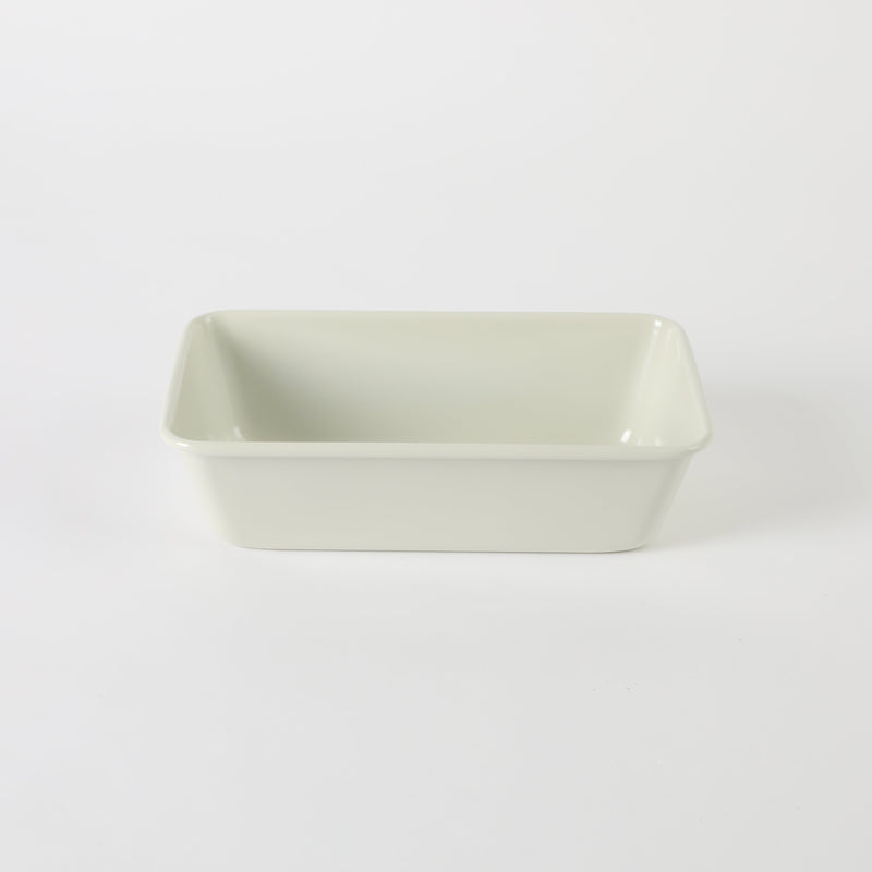 Martha Stewart Everyday Color Bake 9'' x 5" Carbon Steel Loaf Pan - Linen - Off White Nonstick Interior - Color Label