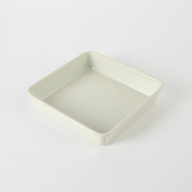 Martha Stewart Everyday Color Bake 9'' Carbon Steel Cake Pan - Linen - Square - Off White Nonstick Interior - Color Label