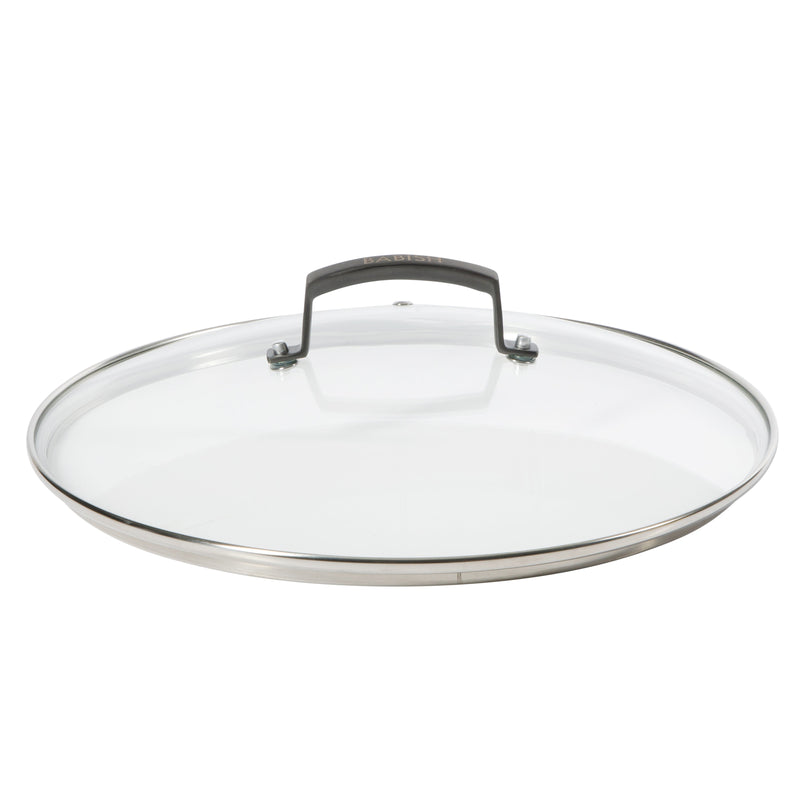 Babish - 5 Qt Saute Pan W/ Glass Lid - Ss Triply - Black Pvd Handle - Ss - Gbx With Remailer