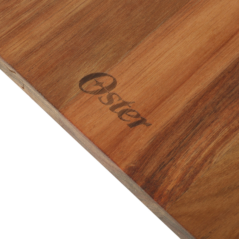 Oster Thornwood 2pc Cutting Board Set - Acacia Wood - Color Label