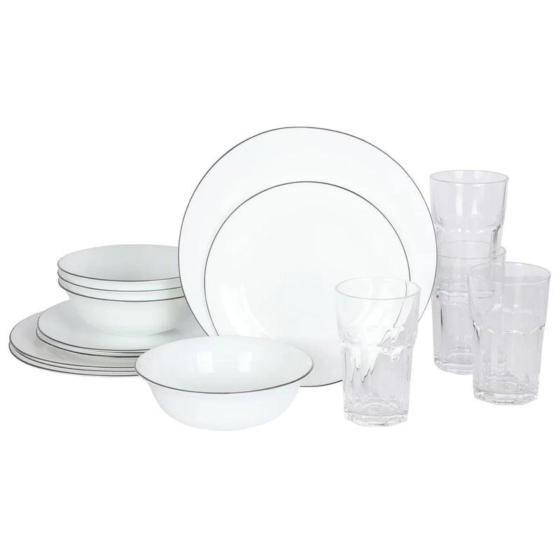 Gibson Home Culinary Basics 74pc Kitchen Combo Set - Gift Box w/ Remailer