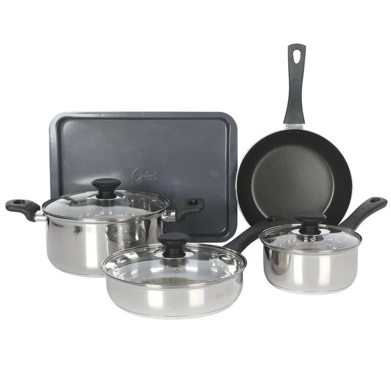 Gibson Home Culinary Basics 74pc Kitchen Combo Set - Gift Box w/ Remailer