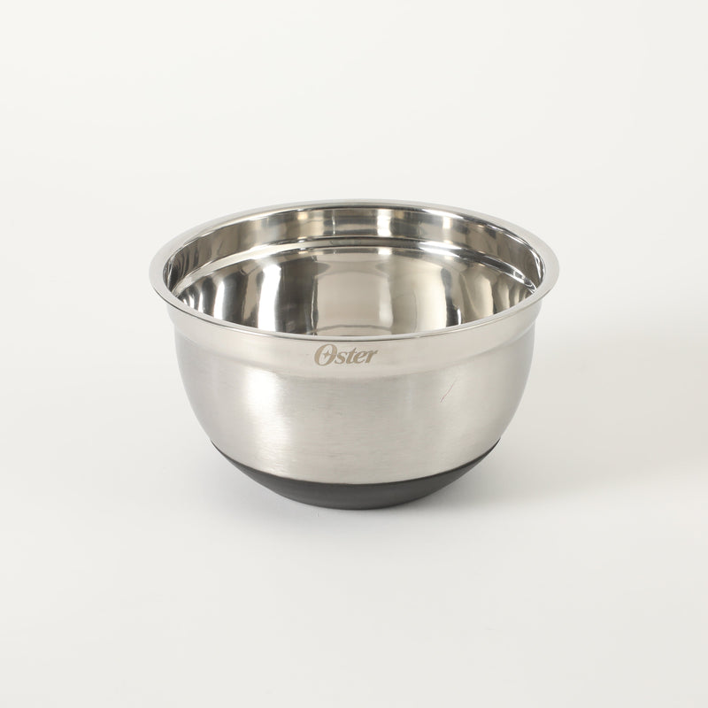 Oster Oswalt 3pc Stainless Steel Mixing Bowl Set w/ Black Antiskid Base - GBX